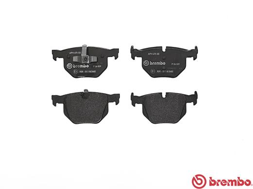 A.B.S. P 06 039 BREMBO Bremsbelagsatz, Scheibenbremse